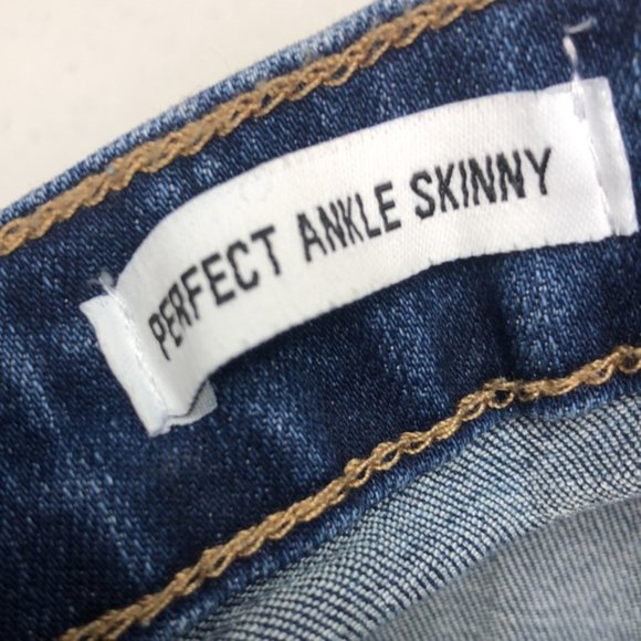 LIKE NEW VINTAGE WILLIAM RAST PERFECT ANKLE SKINNY JEANS 31x27 ⭐️ - Picture 4 of 10